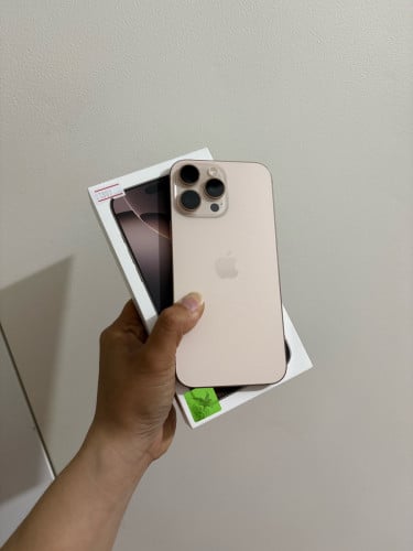 Sell 16pro max 512g X/A Sim1+Esim Scan 99% Freeផ្លុំ