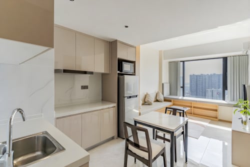 𝐅𝐨𝐫 𝐑𝐞𝐧𝐭: 1-Bedroom Apartment – The Pinnacle Residence, 60m Road