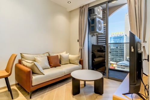 𝐅𝐨𝐫 𝐑𝐞𝐧𝐭: 1-Bedroom Apartment – Time Square 5, 📍BKK1