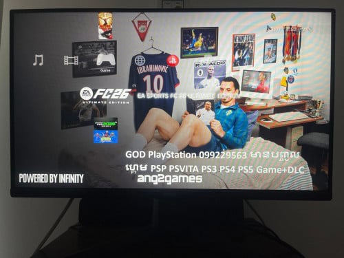 មានបញ្ចូលFC26នឹងPes26សំរាប់PS3