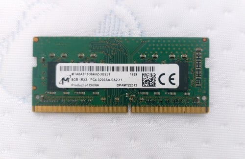 រ៉េមកុំព្យូទ័រ៨ជី/ Ram Micron DDR4 8G 3200mhz