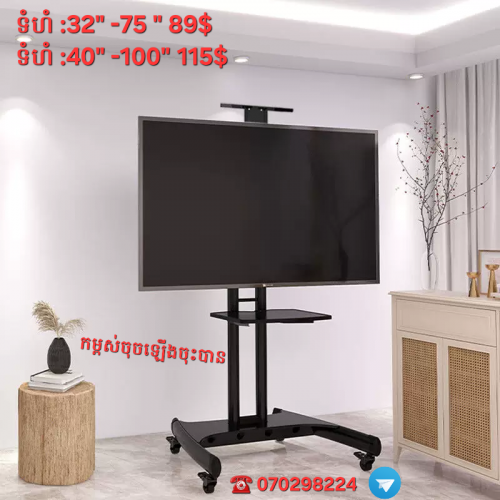 ជើងទូរទស្សន៍ Tv stand