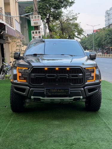 Ford F-150 Raptor 2017 , ពណ៌​ប្រផេះ​ , Full Option