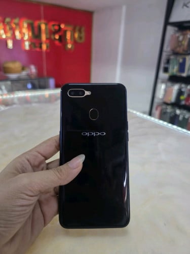 Oppo A5s ram4G/64G sim2  ស្អាត99% ធានាសំណុំហ្សីន