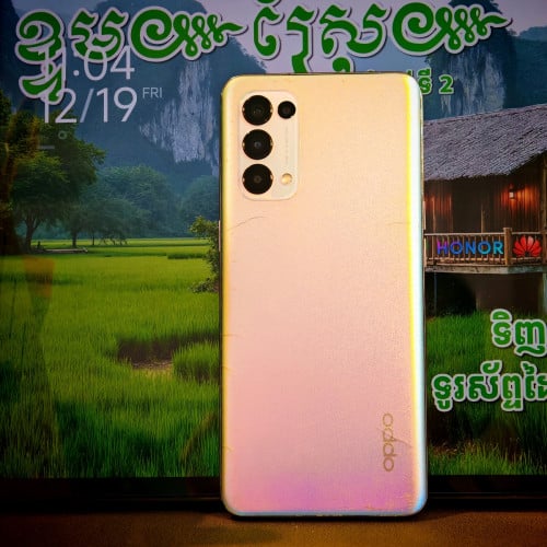 OPPO Reno 5 (វ៉ៃដូរបាន)មានធានាច្បាស់លាស់ត្រឹមត្រូវ