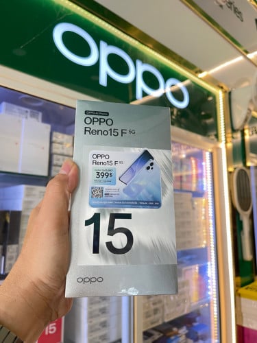 OPPO Reno15F(5G) Ram12G+12G/256G ថ្មីប្រអប់ធានា1ឆ្នាំក្រុមហ៊ុនតម្លៃពិសេសជូន