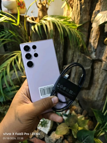 Samsung Galaxy S23 ultra ram12/512G/98%{ ក្រុមហ៊ុន}