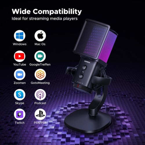 UGREEN USB Desktop Microphone 65629