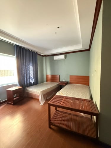 បន្ទប់ថ្មីគ្រែ 2 សំណង់12 សម្ភារះពេញ Free ចំណត, WiFi, Management