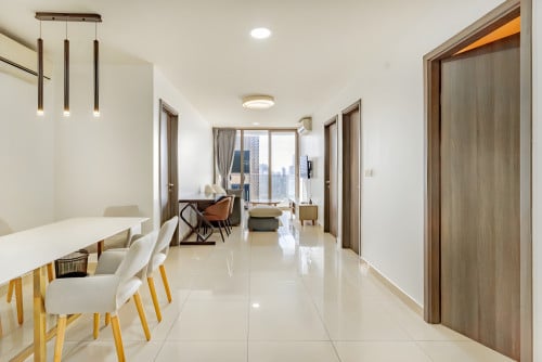 𝐅𝐨𝐫 𝐑𝐞𝐧𝐭: 3-Bedroom Apt – The Peak Residence, Koh Pich