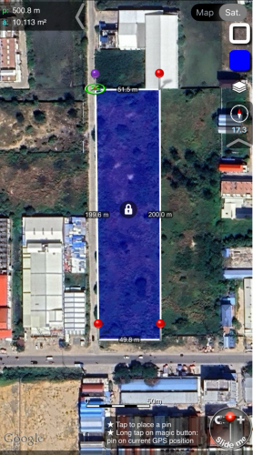 ដីកែងសំរាប់ជួលនៅលើផ្លូវ30m