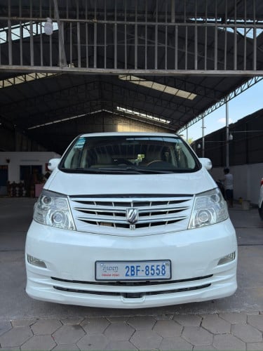 ថ្មីពេកចឹងមិនដឹងនិយាថាមេចទេ Alphard 2006 full option ទ្វារអូតូ 3 កៅអីចុចសងខាង បើកដំបូល2តង់