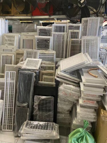 百叶出风-Louvered air outlet (Grill)