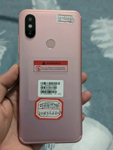 ស្អាតខ្ចី MI 6X global version 4/64 USB type C ថ្ម 3000 98.99