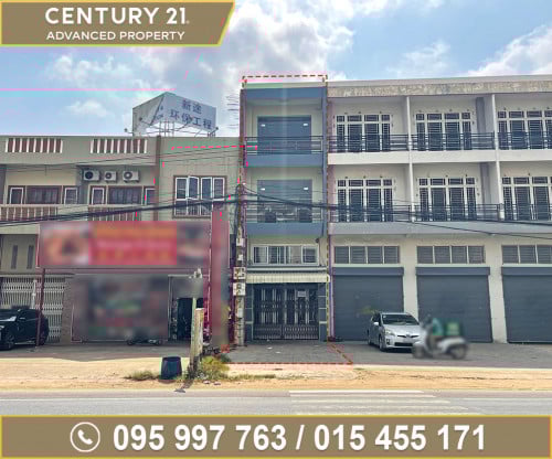 🏘 ផ្ទះល្វែង លើផ្លូវ 115 ជិតបុរី ML TIARA ត្រូវការលក់បន្ទាន់ខ្លាំង