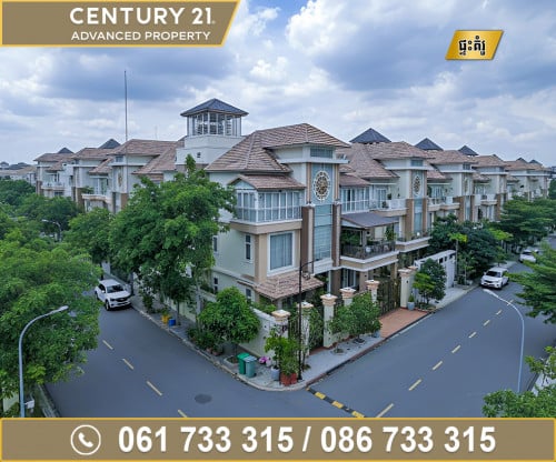 🏘 វីឡាឃ្វីន កែង(Queen) ក្នុងបុរី អ័រគីដេវីឡា ដឹរ៉ូយ៉ាល់ ត្រូវការលក់បន្ទាន់ខ្លាំង