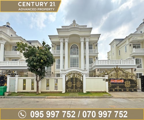 🏠 វីឡាឃ្វីន (Queen) សម្រាប់ជួល ក្នុងបុរី ប៊្លូដាយមិន ផ្លូវជាតិលេខ6A