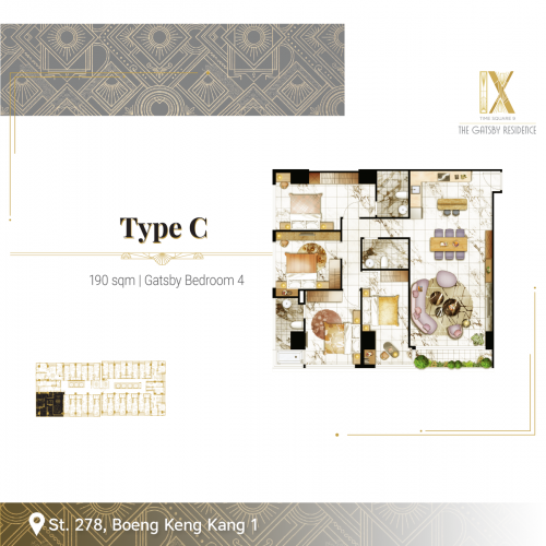 Condo 4 bedrooms for sale / ខុនដូ 4 បន្ទប់គេង