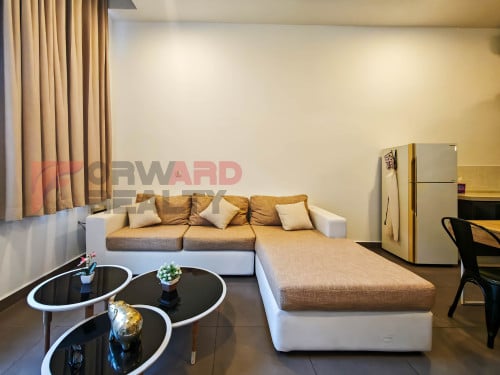 Duplex 1 Bedroom Renovated Apartment available for rent in Orussey Market Area (Near Olympia City)