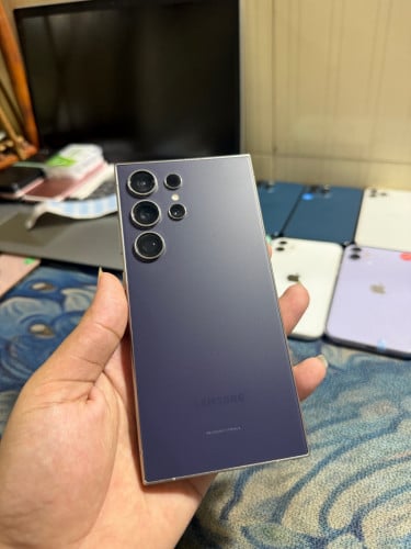 Galaxy 24 Ultra ក្រុមហ៊ុន សុីម2 256G លក់575$