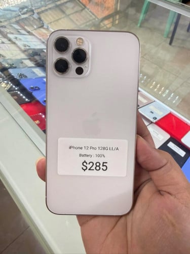 iPhone 12 Pro 128G សំនុំហ្សីន​ (ប្តូរថ្មហ្សីនរួច)