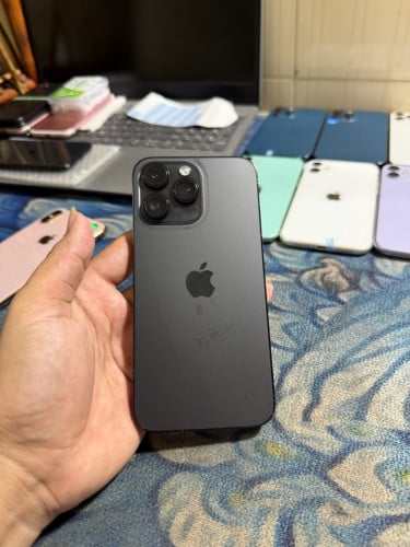 iPhone 14 Pro Max 128G LLA សំណុំសុីន ស្អាត98% លក់440$