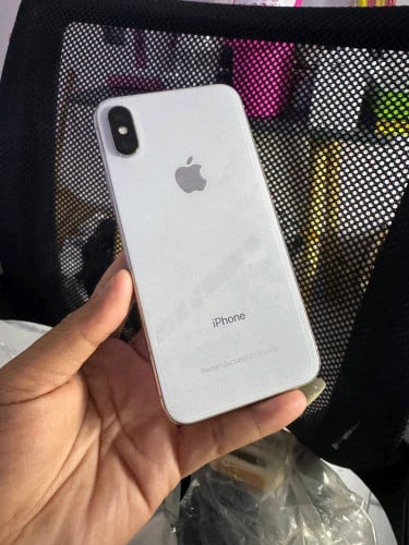 iPhone X scan 64G សំនុំស៊ីនថ្មនៅ 80%