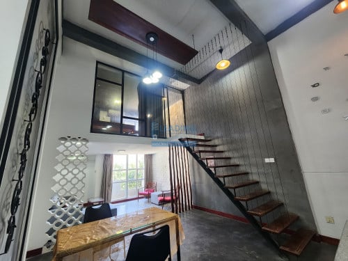 N730 | Cool Loft 1 Bedroom Apartment in Sen Sok For Rent