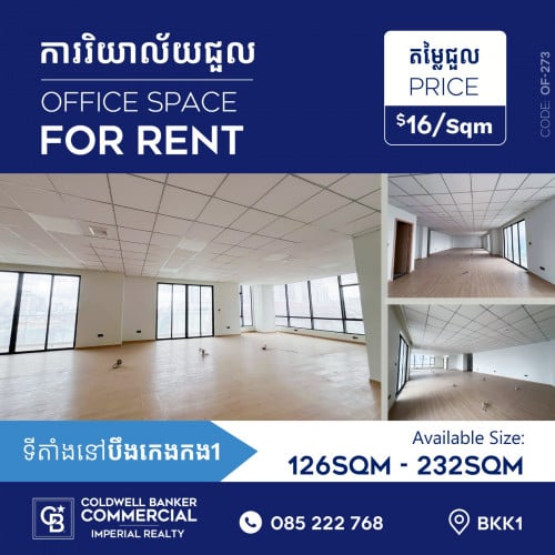 Office for rent at Bkk1   (OF-273)