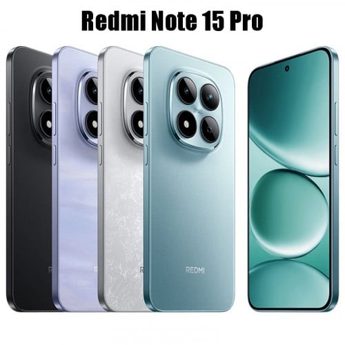 Redmi Note 15 Pro 5G (8GB+8GB/256GB) និង (12GB+12GB/512GB) ថ្មីធានា1ឆ្នាំ