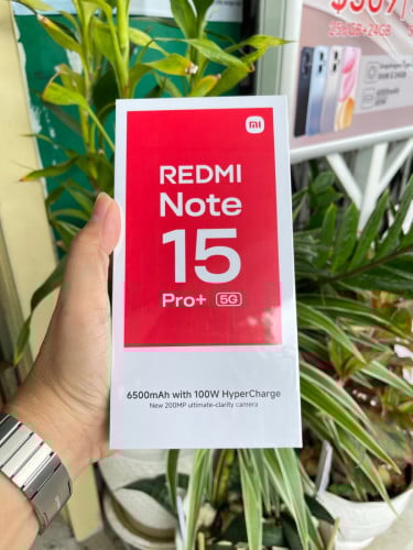 Redmi Note15 Pro+ Ram12G/512G ថ្មីប្រអប់ធានាក្រុមហ៊ុន1ឆ្នាំតម្លៃពិសេសជូន