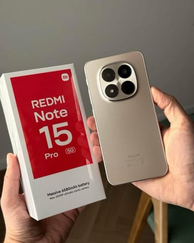 Redmi Note15 Pro5G Ram12G/512G ថ្មីប្រអប់ធានាក្រុមហ៊ុនតម្លៃពិសេស