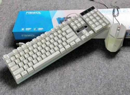 Set Keyboard and mouse wired Backlight