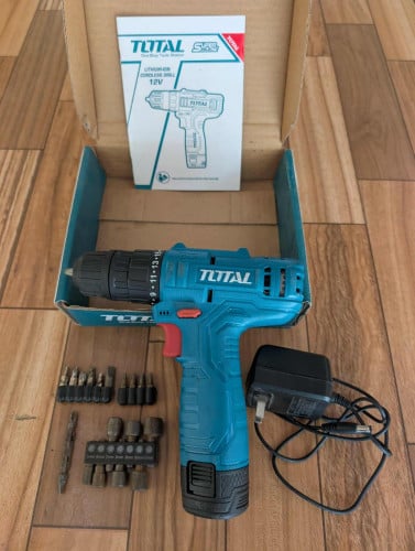 TOTAL S12 - LITHIUM-ION CORDLESS DRILL 12V