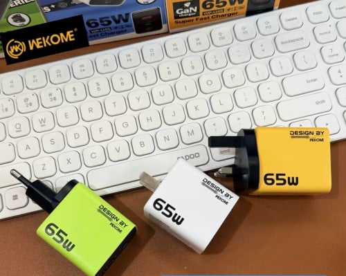 WEKOME Keylour 65W GaN Charger (WP-U45) Fast Charging