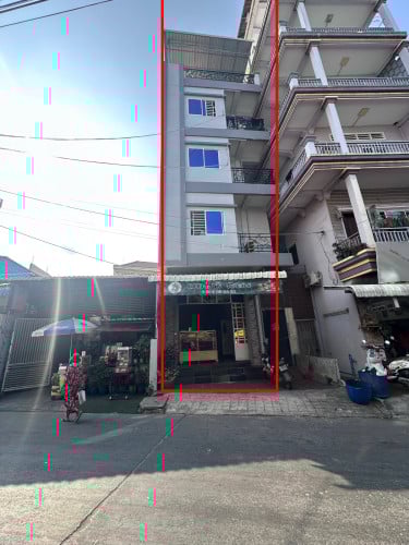 ផ្ទះលក់នៅទឹកថ្លា (មានចំណូលពីជួល 800$)