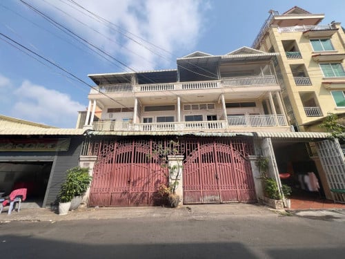 ផ្ទះសំរាប់ជួលនៅជិតផ្សារទួលទំពូង | Shophouse For Rent In Toul Tompung