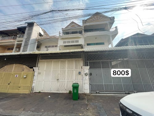 * ផ្ទះល្វែងសំរាប់ជួល នៅទួលសង្កែ sky tree