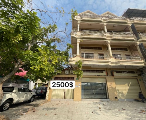 ផ្ទះ២ល្វែង កែងសំរាប់ជួលនៅជិត Sky Tree ទួលសង្កែ A-15