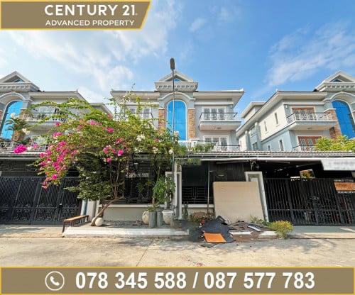 🏠 វីឡាភ្លោះ (Twin) សម្រាប់ជួល ក្នុងបុរី វិមានភ្នំពេញ 598 ផ្លូវឯកឧត្តមជាសុផារ៉ា