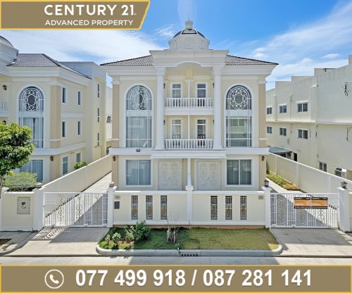 🏠 វីឡាភ្លោះ (Twin) ក្នុងបុរី ប៊្លូដាយមិនដ៏ 6A ត្រូវការលក់បន្ទាន់ខ្លាំង