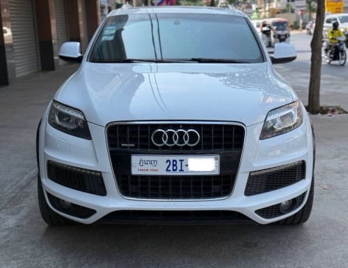 🔥AudiQ7 012FullS-line V6សាំងឡានមូលអត់បុកប៉ះ ម៉ាសុីនប្រអប់លេខអ៊ែម បេីកដំបូល2តង់