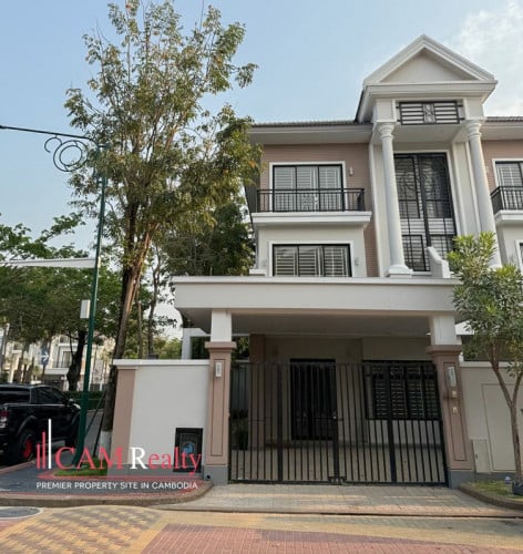 4 Bedrooms  Corner Twin A Villa For Rent In Peng Huoth The Star Mera Garden (50M)