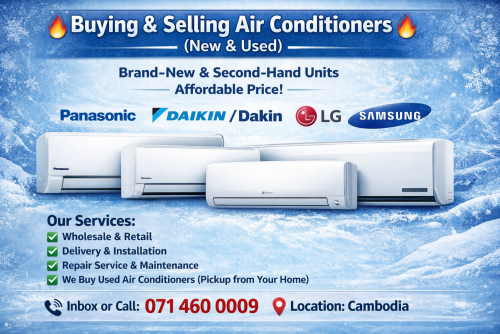 Buying & Selling Air Conditioners: Panasonic | Daikin | LG | Samsung