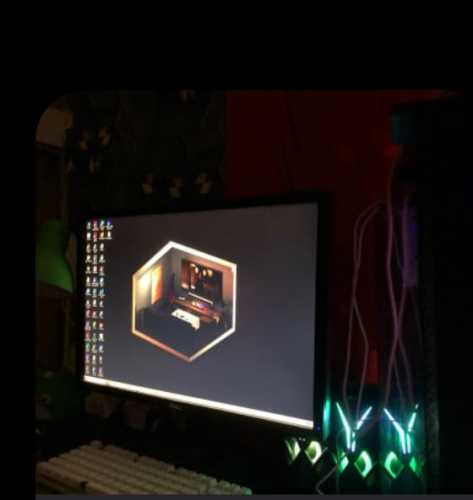 Desktop cpu core i7 3rd (gpuខូច)