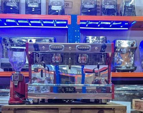 Espresso machine two group