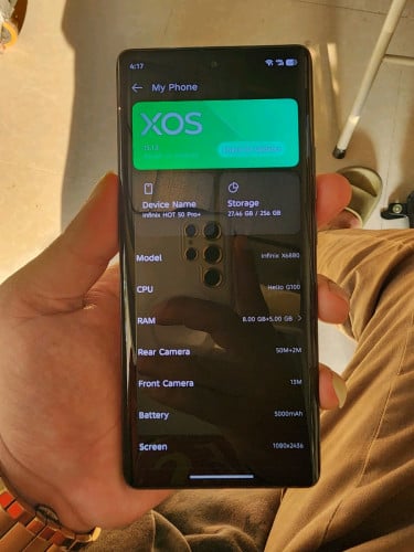 Infinix hot 50 pro+ 8+8/256G