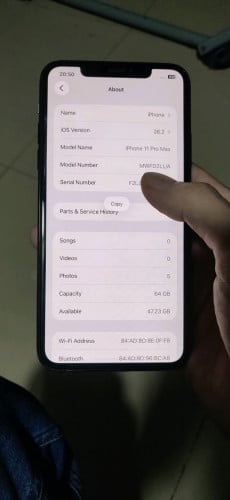 Iphone 11promax 64g scan