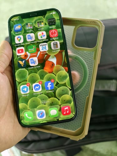 Iphone 12 Buy Pass Zin all Sim& Wifi សាណុមណែនស្ទើរសំបក លក់ដូរសេរី