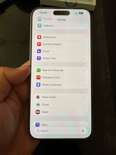 iPhone 15 Pro Max L/A ដូរអេក្រង់ស្សីន